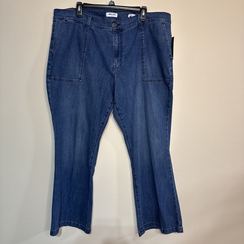 Nine West Bootcut Duchess Denim Jeans NWT Size 18W #C016